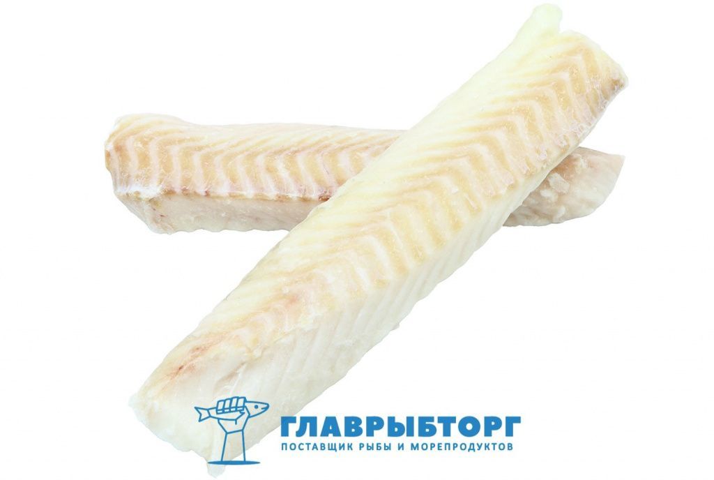 картинка Треска филе спинки 300-500г без кожи (лойн) 1*5,25кг "РК Полярное море" от Главрыбторг