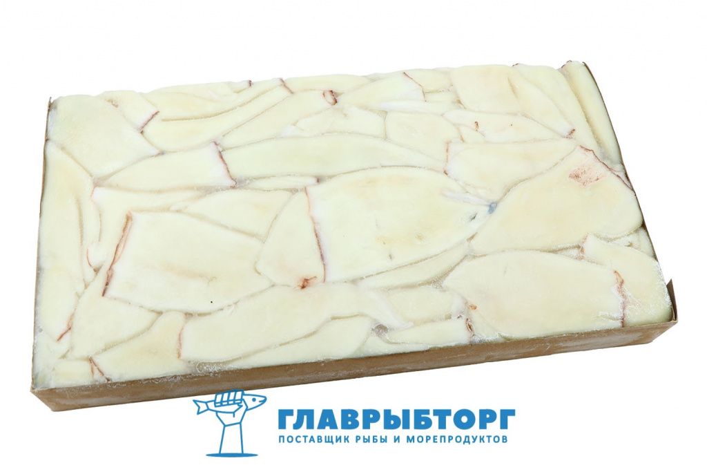картинка Кальмар филе очищенный командорский 3*7кг Камчатка от Главрыбторг