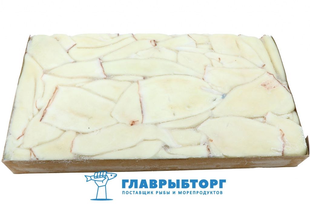картинка Кальмар филе очищенный командорский 3*7кг Камчатка от Главрыбторг