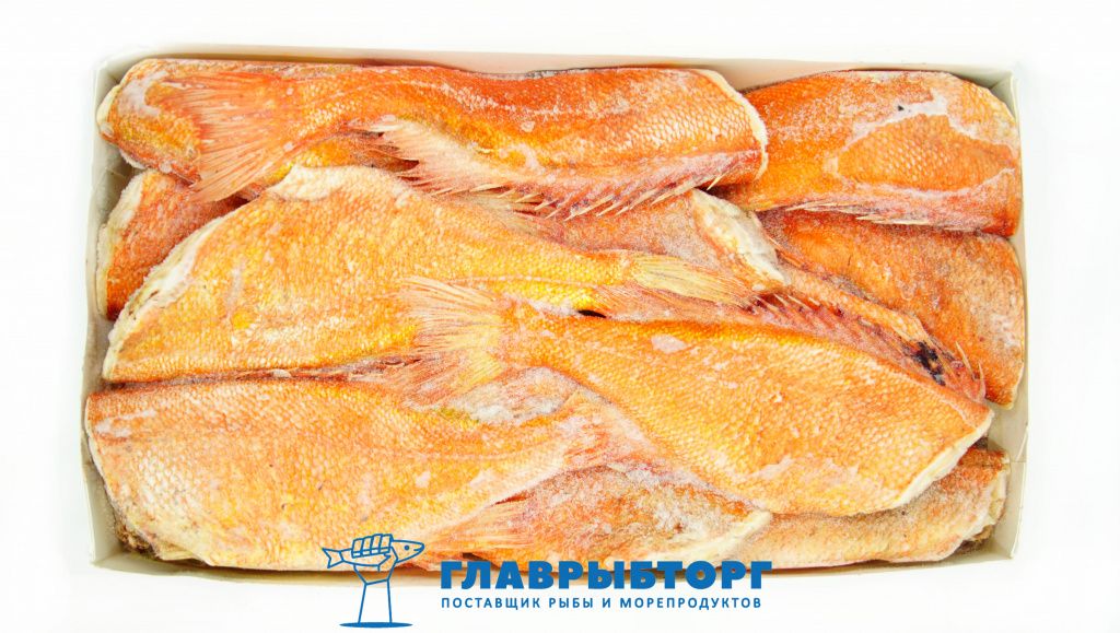 картинка Окунь потрошёный без головы 150-300г Мурманск от Главрыбторг