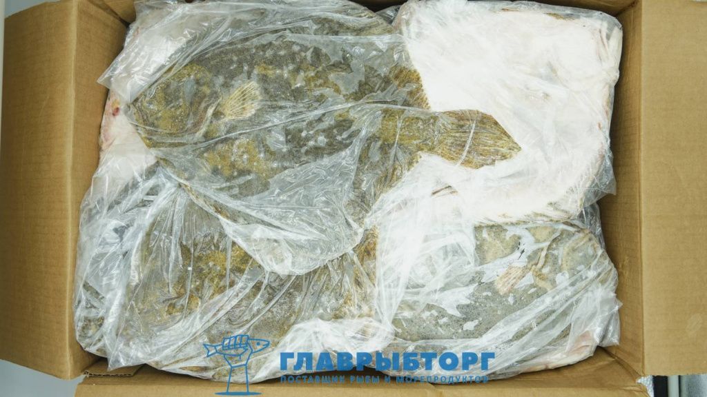 картинка Камбала калкан азовская потрошёная 1+кг Крым от Главрыбторг