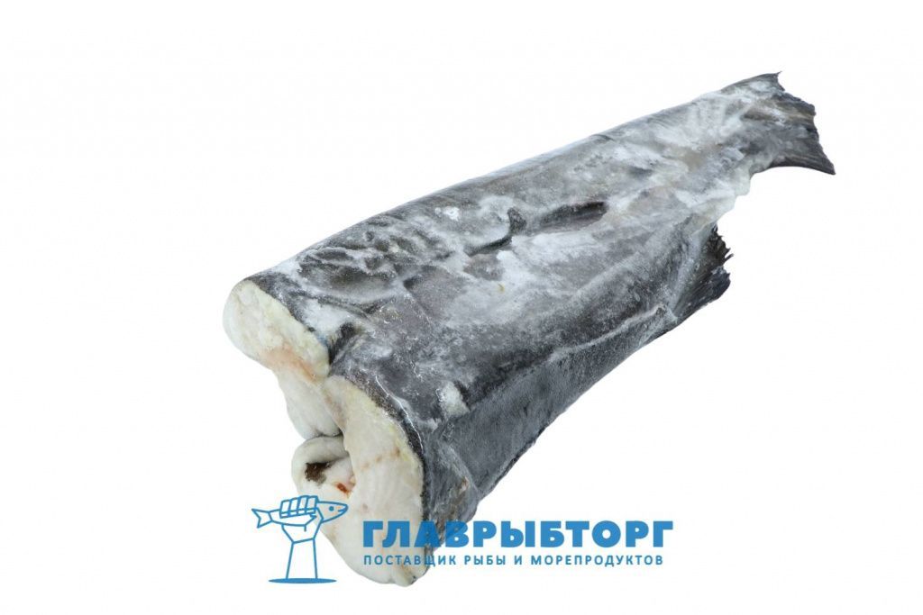 картинка Чёрная треска тушка без головы (угольная рыба) S 1-1,5кг Островной от Главрыбторг