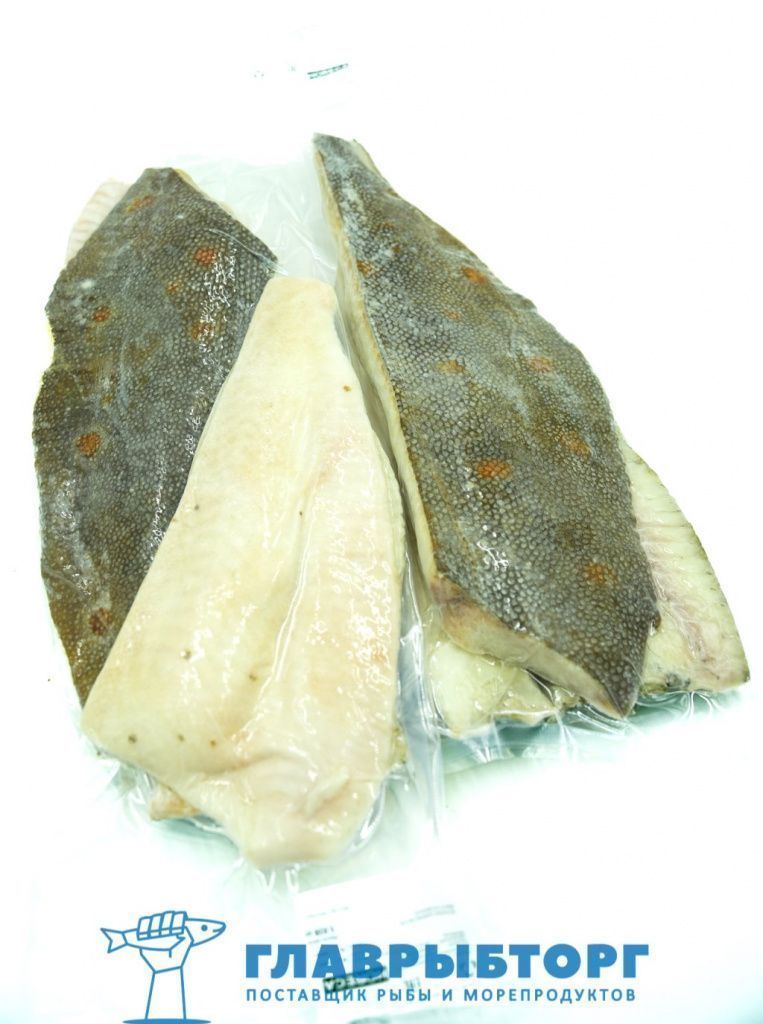 картинка Камбала филе на коже без навески штучной заморозки от Главрыбторг