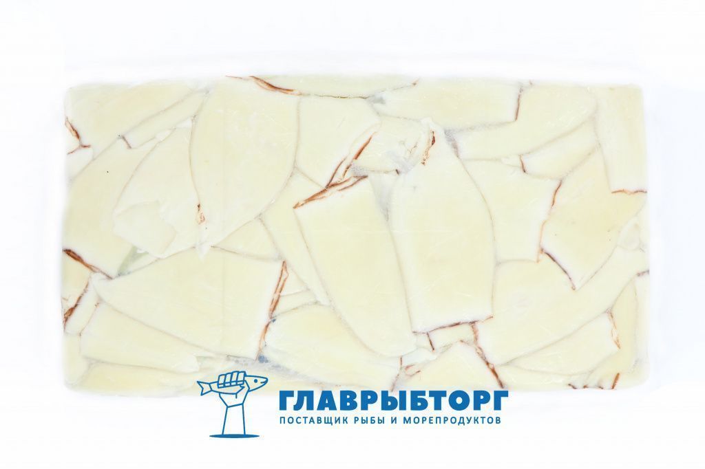 картинка Кальмар филе очищенный командорский 3*7,5кг Камчатка от Главрыбторг