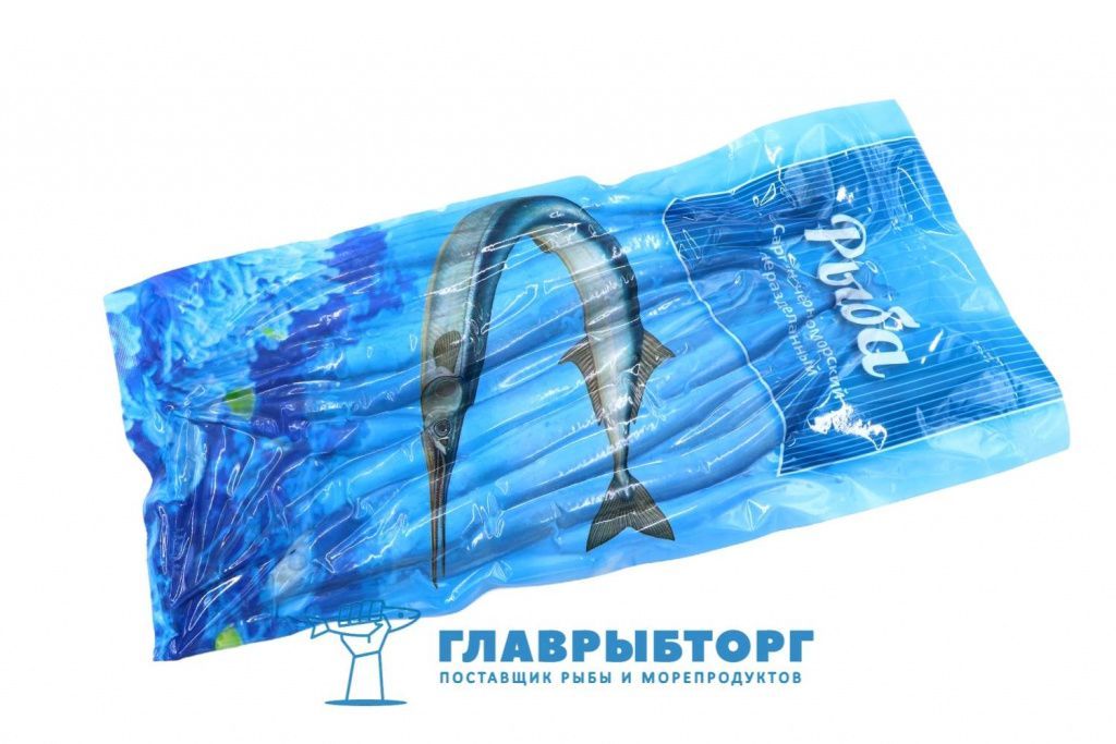 картинка Сарган черноморский мороженый в/у 1кг Крым от Главрыбторг