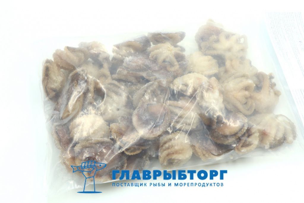 картинка Осьминог мини очищенный сыромороженный 40/60 Вьетнам от Главрыбторг